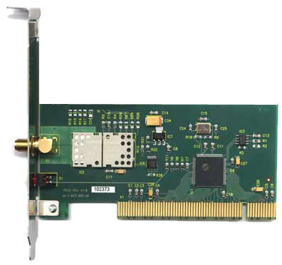 BlueSerial Bluetooth PCI Adapterkarte Class 1, Low Profile, für alle W