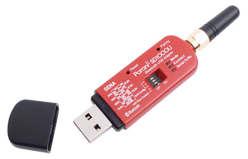 Bluetooth USB Adapter als echter Serial Port Ersatz, Class 1, bis 300m