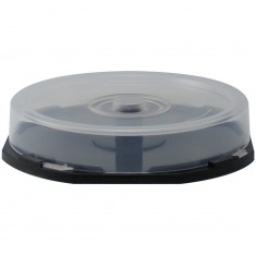 CakeBox / Stapelbox mit transparenter Haube für 10 CD/DVD (Mindestmeng