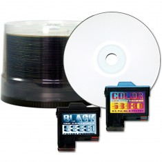 CD-R Photo Hochglanz Color Mediakit für Primera DiscPublisher I, II + 