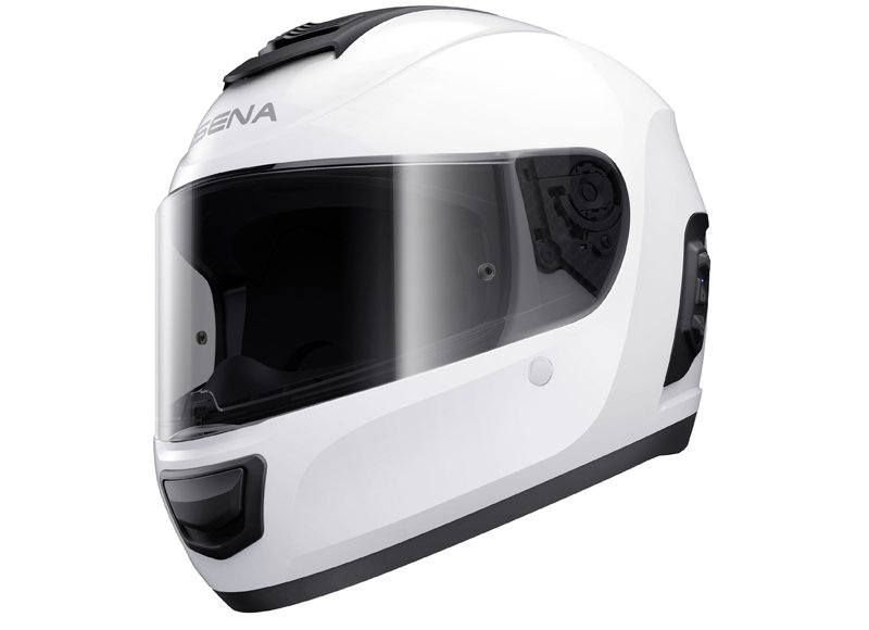 SENA Momentum Lite Smart Helm mit integriertem Bluetooth Headset, Glan