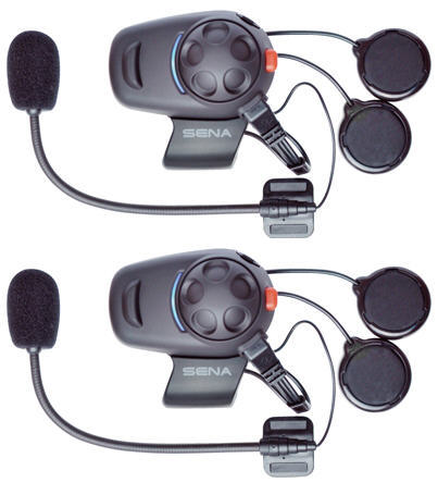 Sena SMH5 DualPack (2 komplette Headsets) Bluetooth Stereo Biker Heads