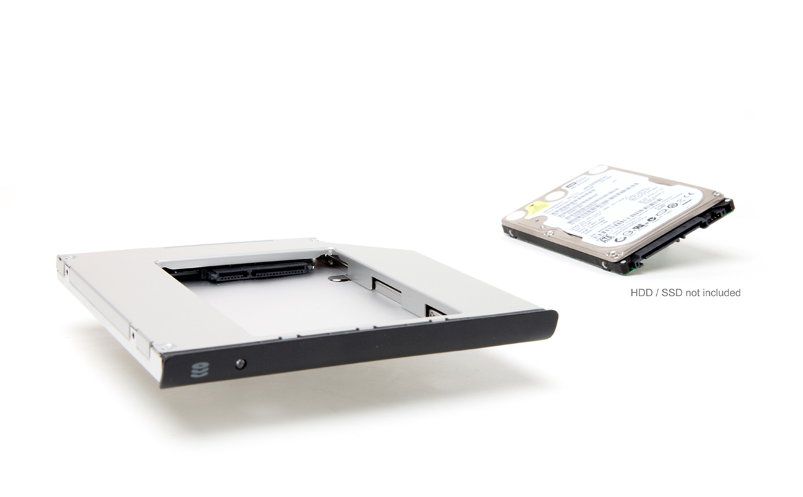 OptiBayHD Notebook Einbaukit für zweite Festplatte oder SSD in SONY VA