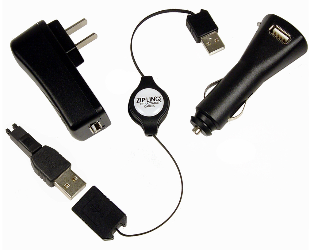 Ericsson 1 (USB Kabel, Ericsson 1 Adapter, 110V AC & 12V DC Adapter)