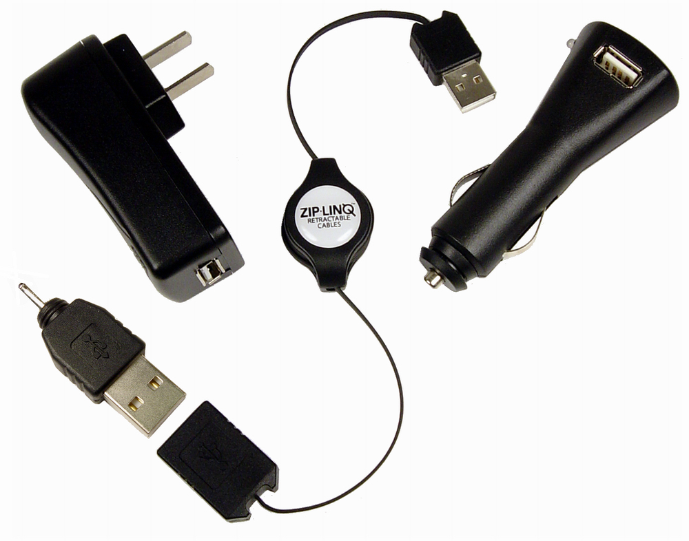 Kyocera / Samsung 1 (USB Kabel, Kyocera / Samsung 1 Adapter, 110V AC &