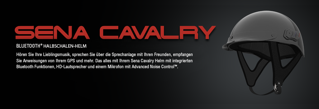 er Sena Cavalry ist ein Halbschalenhelm mit eingebautem Bluetooth Headset fÃ¼r die Nutzung auf dem Fahrrad, beim Pferdesport und andere AktivitÃ¤ten