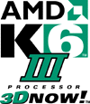 AMD-K6(R)-III with 3DNow!